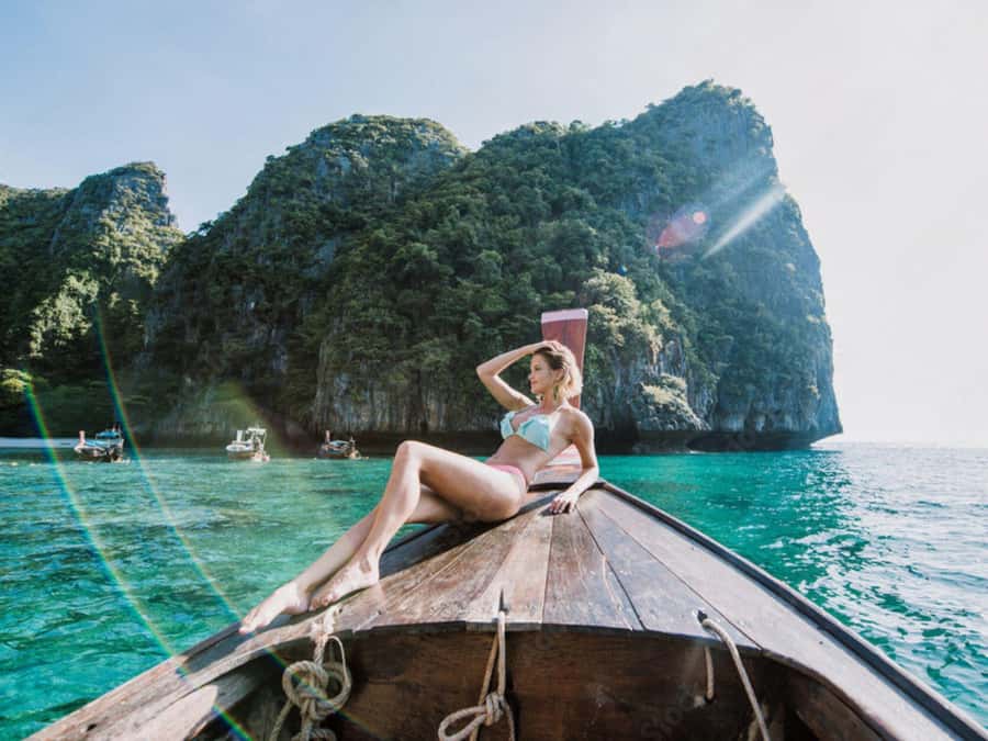 Phuket; Phi Phi, Maya Bay, Bamboo or Khai Island Speedboat - Monkey Beach Photo Stop and Viking Cave Scenic Breaks