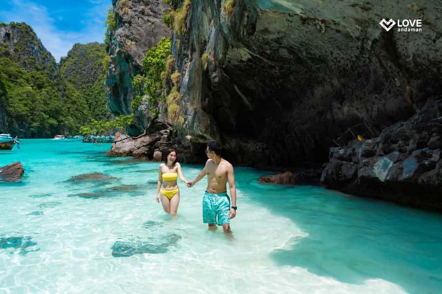 Phuket: Phi Phi Pileh Lagoon Bamboo Island by Speed Boat - Key points at a glance