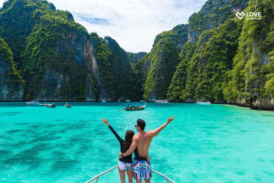 Phuket: Phi Phi Pileh Lagoon Bamboo Island by Speed Boat - Maya Bay viewing: famous beach energy, with 2025 access changes