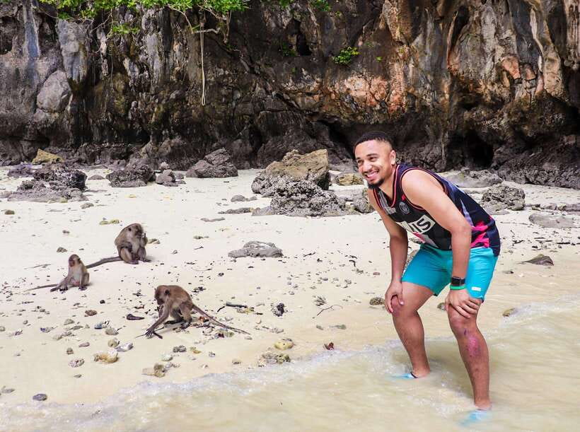 Phuket: PhiPhi, Maya Bay & Khai Island Day Tour with Lunch - Ko Phi Phi Don Lunch, Island Time, and Viking Cave From the Boat