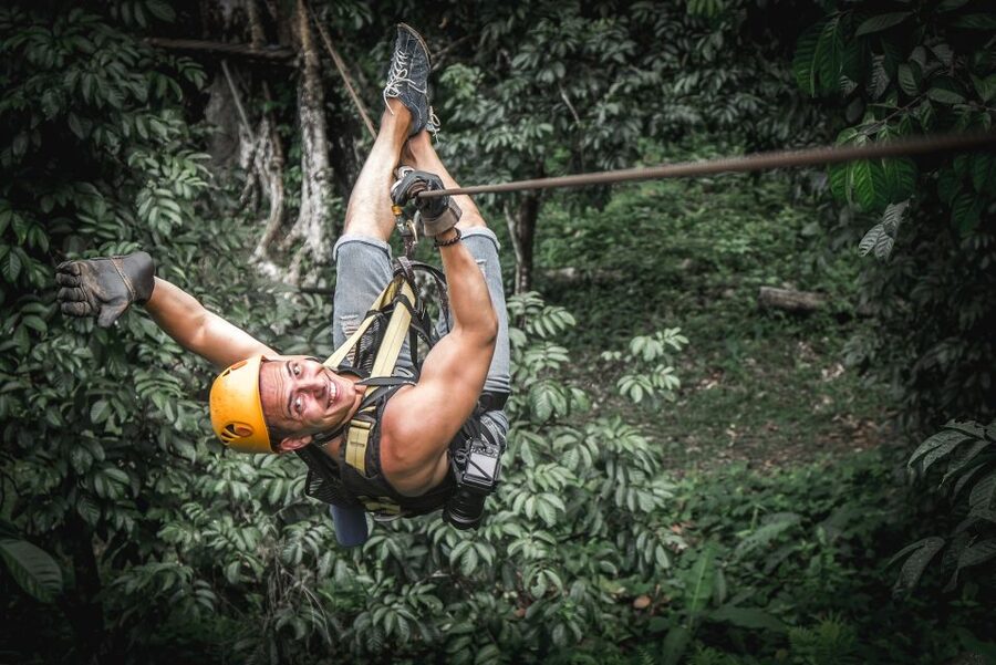 Phuket: Private ATV, Zipline & Phuket City Tour - Zipline Through Phuket Nature and Karon Viewpoint Photo Time