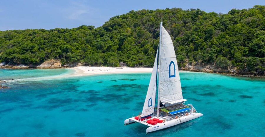 Phuket: Racha and Coral Island Catamaran Tour with Lunch - After the Islands: Fishing, Watching, and Getting Back Calmly