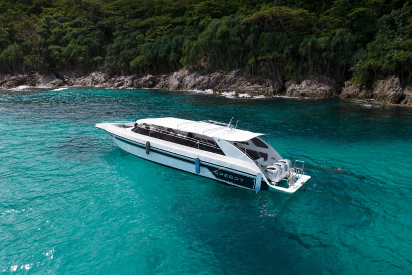 Phuket: Racha and Coral Islands Speedboat Trip with Lunch - Racha Island snorkeling and swim time: what your water day feels like
