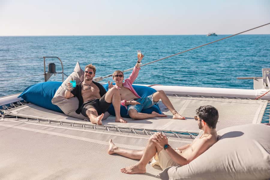 Phuket: Racha & Coral Island Day Trip by OMBRE Yacht - Promthep Cape at sunset: the scenic closer