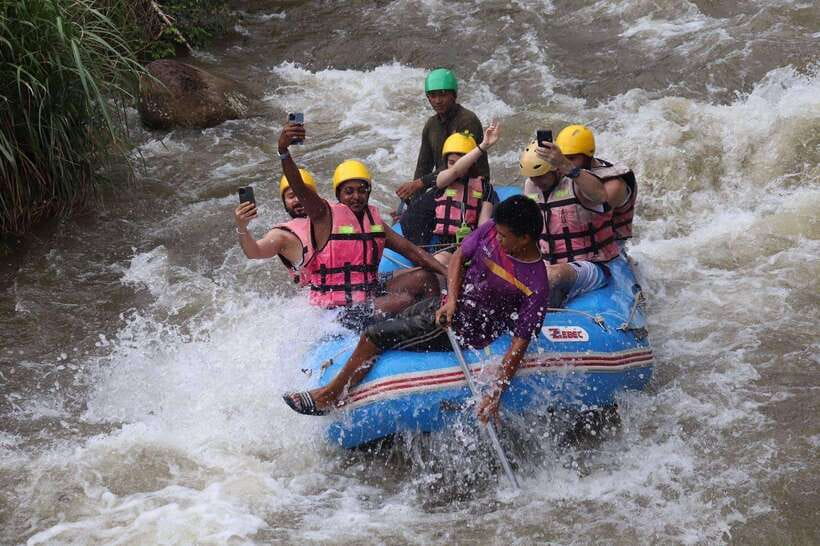 Phuket: Rafting 5KM and ATV Ride 30MIN Adventures - ATV ride through Phang Nga jungle trails, 30 minutes of real bumpy fun