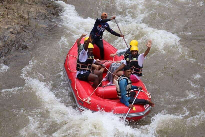 Phuket: Rafting 5KM and ATV Ride 30MIN Adventures - Waterfall stop and lunch: plan for wet weather and simple food