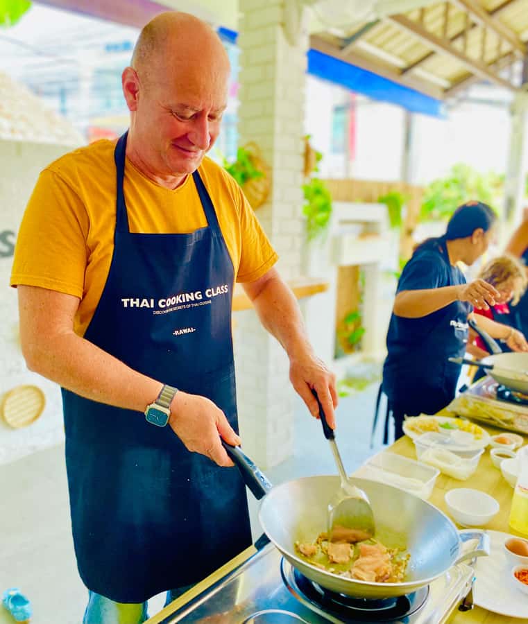 Phuket: Rawai Thai Cooking Class with Local Chef - Hands-On Cooking Workflow, From Herbs to Timing