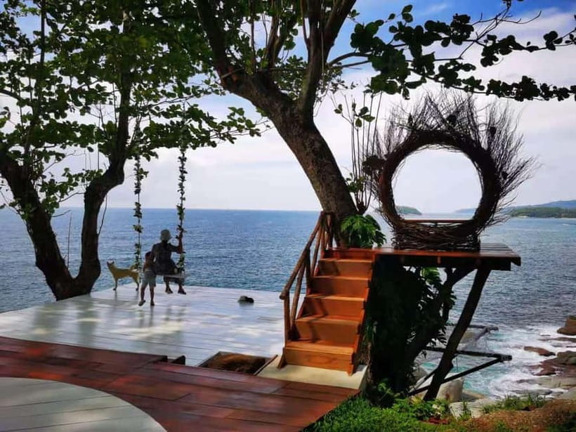 Phuket: Rock Beach Swing Entry Ticket - The swing experience: the gentle ride that makes the big photo