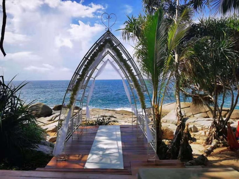 Phuket: Rock Beach Swing Entry Ticket - Sky ladder viewpoint: a higher angle without turning it into a hike