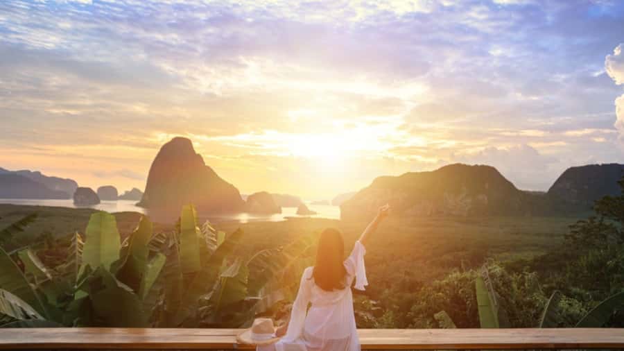 Phuket : Samet Nangshe and Cheow Lan Lake Adventure Day Tour - Samet Nangshe viewpoint, where the views set the tone
