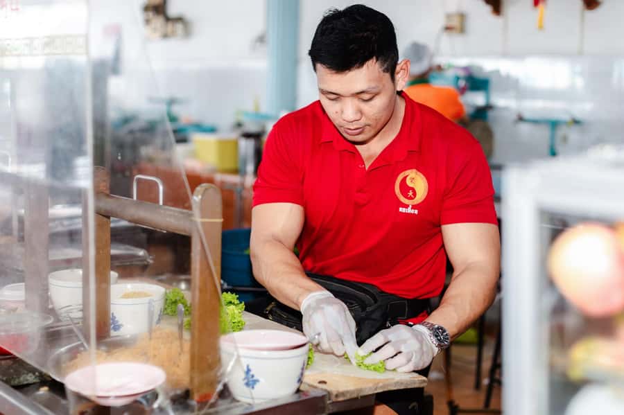 Phuket: Southern Flavours Food Tour with 15+ Tastings - Spring rolls with cured pork and tamarind sauce, the sweet-tang combo