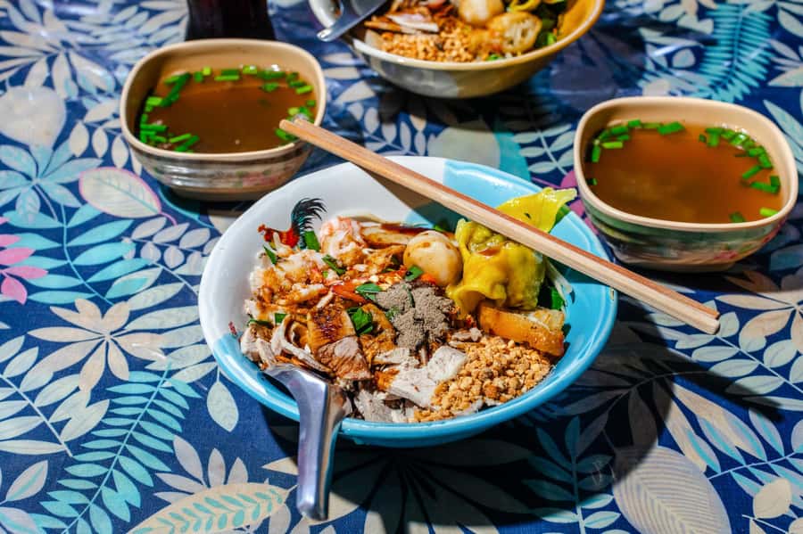 Phuket: Southern Flavours Food Tour with 15+ Tastings - Antique shophouse iced dessert, a Phuket royal cuisine twist