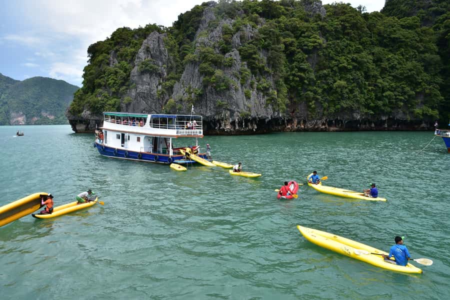 Phuket: Starlight Hong Sea Cave & Glowing Plankton by Kayak - Koh Hong hongs and caves: another chance to spot wildlife and repeat the magic