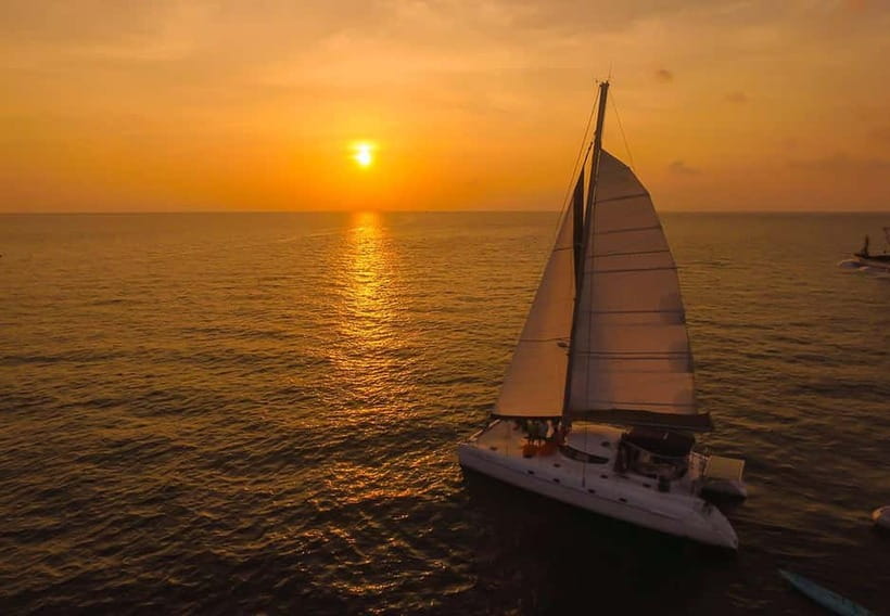 Phuket Sunset Dinner Sailing Yacht Catamaran - Chalong Pier to Coral Island: how the afternoon gets going