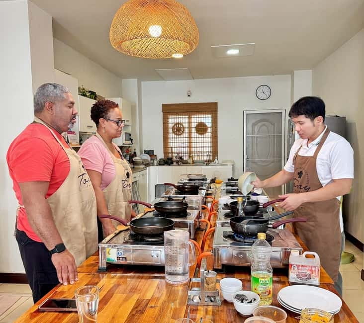 Phuket: Thai Cooking Class with 4 Dishes and Market Visit - Price and value: what $77 gets you in Phuket