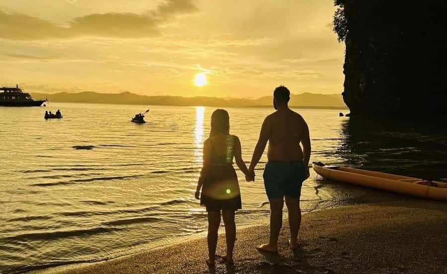 Phuket : Twilight Sea Canoe Tour with Glowing Plankton - Hong Island: Caves, Lagoons, and Time to Swim or Self-Paddle