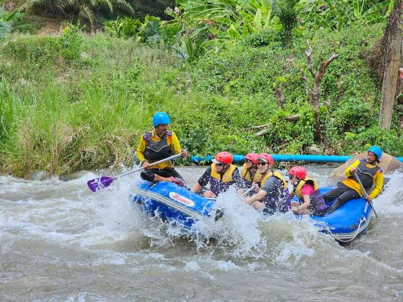 Phuket: White Water Rafting, ATV, and Zipline Adventure - Wat Suwan Khuha Temple and Song Phraek: quick culture and nature stops