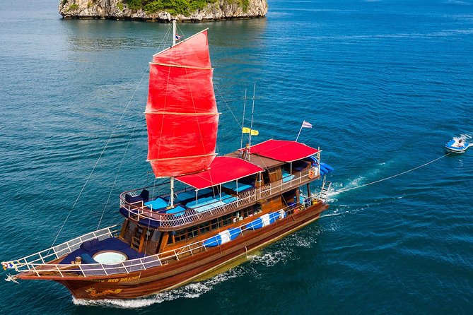Private Full-Day Red Dragon Yacht to Angthong National Marine Park - Ko Wao Yai Snorkeling: Reef Time Without the Speedboat Feel