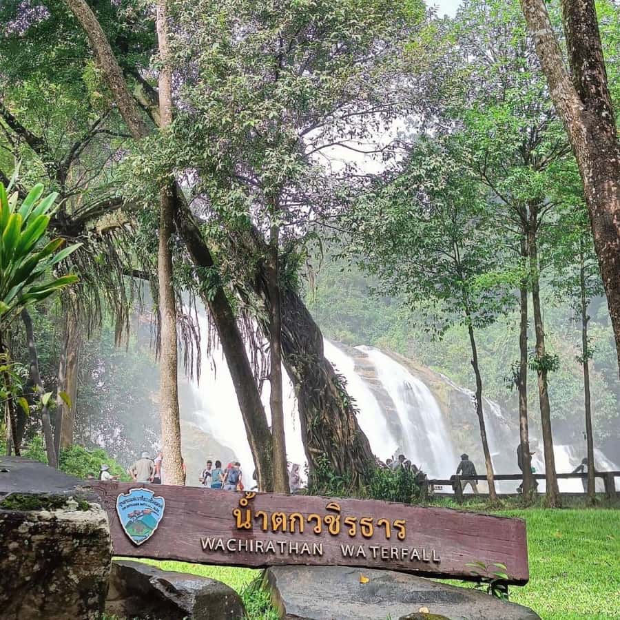 Private Tour Doi Inthanon, Trekking Kew Mae Pan Nature Trail - Wachiratharn Waterfall: the payoff after the hike