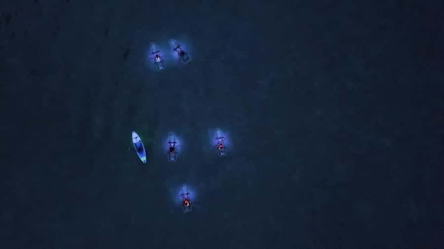 Railay: Illuminated Clear Kayak Night Tour Bioluminescence - The 2-hour arc, how the tour flows from sunset to full dark