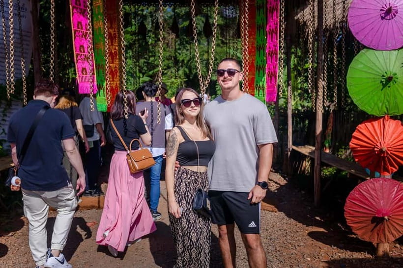 Red, Blue, White Temples & Hot Spring Trip from Chiang Mai - Long Neck Village (Karen Ethnic): culture add-on, with extra charges
