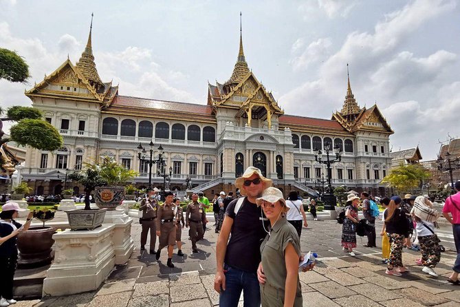Royal Grand Palace and Bangkok Temples: Half Day Tour - Grand Palace time: Emerald Buddha, royal halls, and stepped-roof spectacle