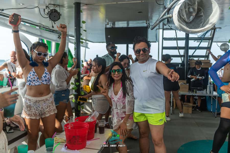 Sailaway Phuket Boat Party - The Foam Party Finale at Sunset