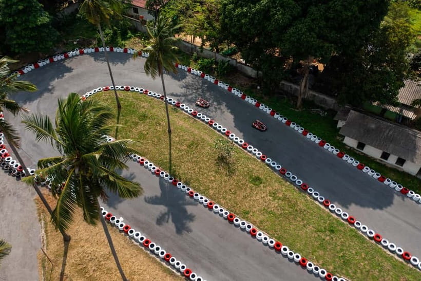 Samui Go-Karting Experience – Sodikart RT10 Outdoor Race - First-Lap Setup at Samui Karting, 10 Minutes from Chaweng