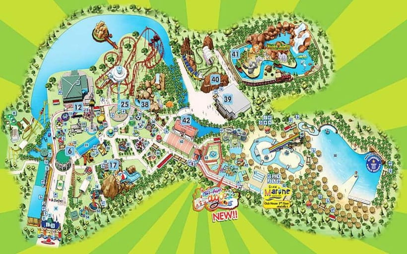 Siam Amazing Park Entry Ticket with Buffet Lunch (NON THAI) - Amusement rides: where teens and thrill-seekers get their time