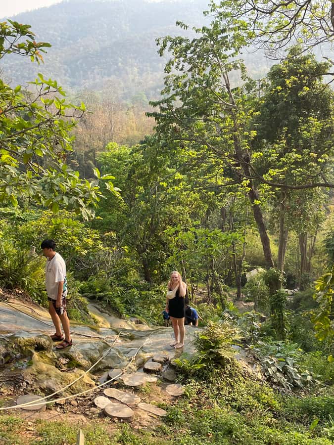 Sticky Waterfall Half-day with Private Car - Bua Tong Sticky Waterfall is the kind you climb