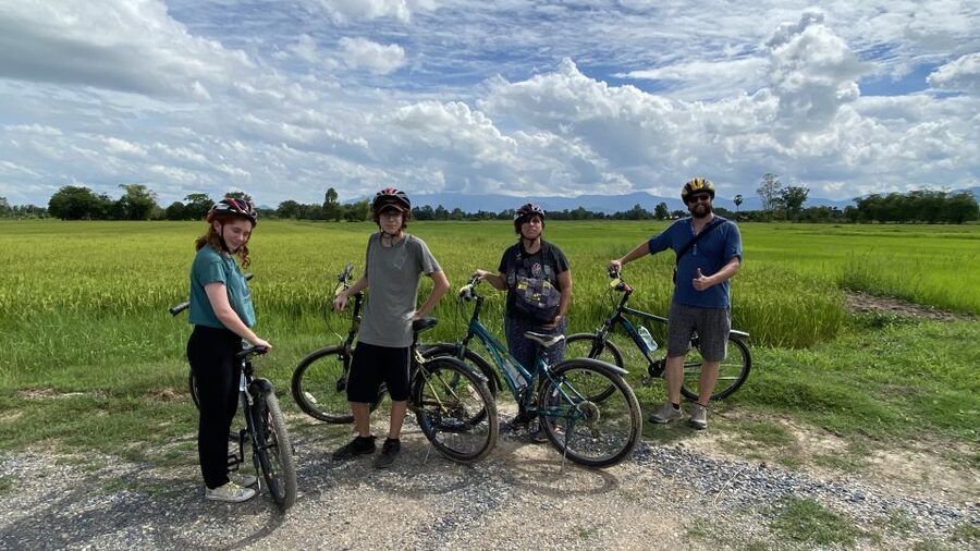 Sukhothai: Historical Park & Countryside Cycling Tour - Klong Mae Lampan canals and a wood furniture factory stop