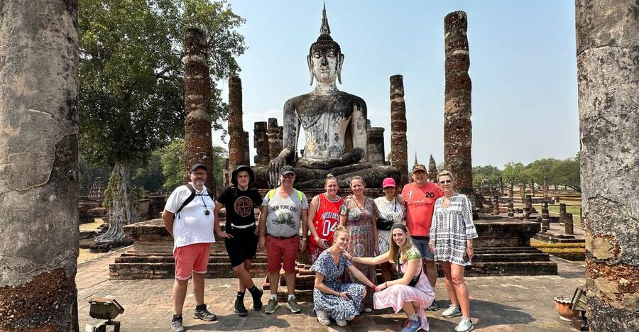 Sukhothai: Historical Park & Countryside Cycling Tour - How the historical park time works without feeling rushed