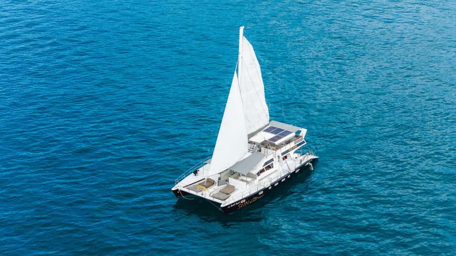 SUNWIND Phuket: Coral and Racha Islands Catamaran Tour - Coral Island and Banana Beach: Lunch in Paradise Time Windows
