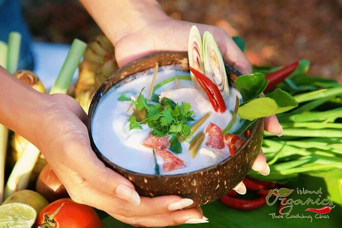 Thai Cooking Class | Since 2012 | Farm to Table - What you actually cook: 4 Thai recipes plus curry paste, coconut cream, and herbal drinks