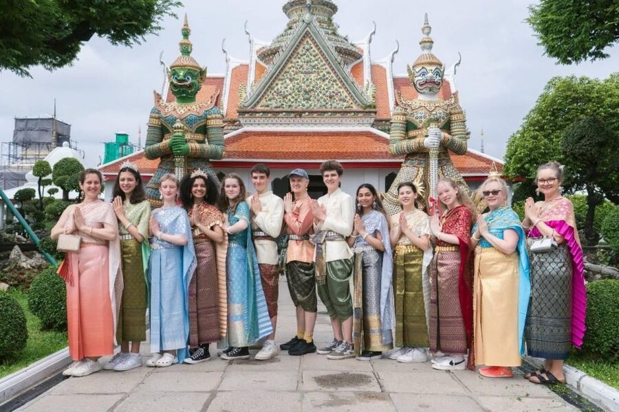 Thai Costume Rental - Make-up and hair are not included, so plan your finishing touches