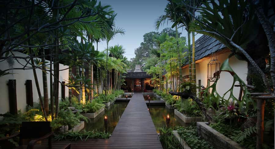 Thai Luxury Spa Packages - Your private room setup: air-conditioned comfort and an en-suite shower