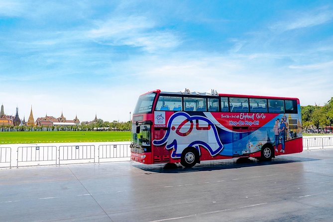 The Best Bangkok Hop-On Hop-Off Bus Tour - Elephant GoGo double-decker comfort, and how it really helps in Bangkok