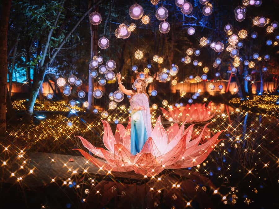 The Lens: Once-a-Year Moment at Na Satta Park Light Festival - Wat Samphran Dragon Temple: Where Your Photos Go From Pretty to Mythic