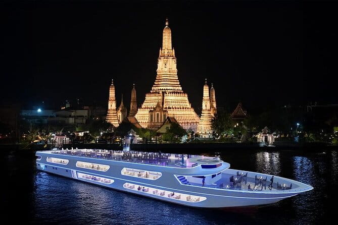 The Luxury White Cruise Experience - Entering ICONSIAM Pier 4, Right Where the Cruise Starts