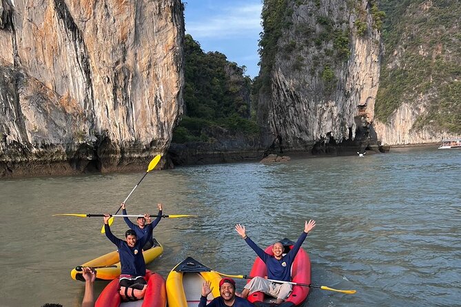 Twilight Sea Canoe Tour with Sea Cave Kayaking in Phang Nga Bay - How kayaking actually works here (and how you stay together)