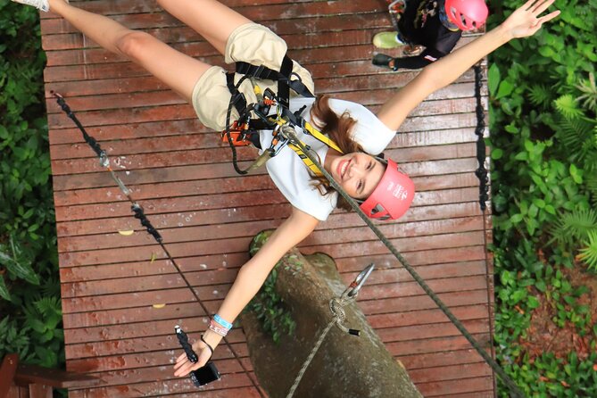 World A+ (Zipline 32 Platforms + Roller + Sky Walk with World Set Menu ) - Rainforest Sky Walk: the breather you actually need
